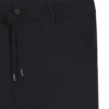 Modern-fit trousers in a linen blend
