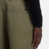 Modern-fit trousers in cotton-blend twill