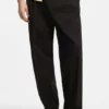 Modern-fit trousers in stretch-cotton seersucker
