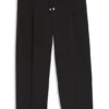 Modern-fit trousers in stretch-cotton seersucker