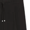 Modern-fit trousers in stretch-cotton seersucker