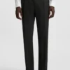 Modern-fit trousers in stretch dobby