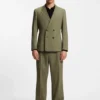 Modern-fit trousers in stretch ripstop