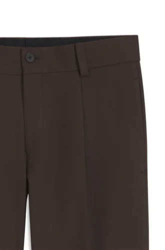 Modern-fit trousers in stretch twill