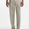 Modern-fit trousers with herringbone weave