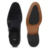 Monk shoes in suede with double strap Monk shoes in suede with double strap