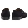 Monk shoes in suede with double strap Monk shoes in suede with double strap