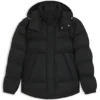 Monogram-jacquard jacket with water-repellent finish