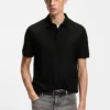 Monogram-jacquard polo shirt in cotton Monogram-jacquard polo shirt in cotton