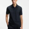 Monogram-jacquard polo shirt in cotton Monogram-jacquard polo shirt in cotton