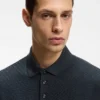 Monogram-jacquard polo shirt in cotton Monogram-jacquard polo shirt in cotton