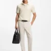 Monogram-jacquard polo shirt in cotton Monogram-jacquard polo shirt in cotton