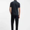 Monogram-jacquard polo shirt in cotton Monogram-jacquard polo shirt in cotton