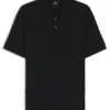 Monogram-jacquard polo shirt in cotton Monogram-jacquard polo shirt in cotton