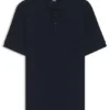 Monogram-jacquard polo shirt in cotton Monogram-jacquard polo shirt in cotton