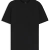 Monogram-jacquard T-shirt in mercerised cotton