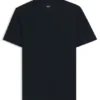 Monogram-jacquard T-shirt in mercerised cotton