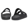 Monogram sandals with riptape straps
