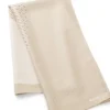 Monogram scarf in silk twill