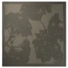 Monogram scarf in silk twill