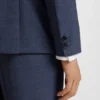 Mouliné extra-slim-fit jacket in virgin wool Mouliné extra-slim-fit jacket in virgin wool