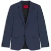 Mouliné extra-slim-fit jacket in virgin wool Mouliné extra-slim-fit jacket in virgin wool