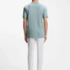 Mouline T-shirt in cotton, linen and silk