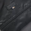 Multi-pocket backpack with leather trim Multi-pocket backpack with leather trim