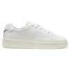 Nappa leather sneakers with gold-tone logo