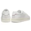 Nappa leather sneakers with gold-tone logo