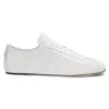 Nappa-leather trainers with debossed logo