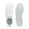 Nappa-leather trainers with gold-tone branding