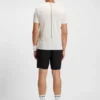Odour-control slim-fit T-shirt in stretch piqué
