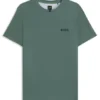 Odour-control slim-fit T-shirt in stretch piqué