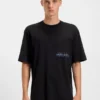 Ombré-logo T-shirt in cotton jersey
