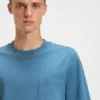 Ombré-logo T-shirt in cotton jersey