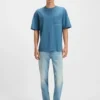 Ombré-logo T-shirt in cotton jersey
