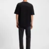 Ombré-logo T-shirt in cotton jersey
