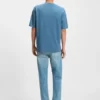 Ombré-logo T-shirt in cotton jersey