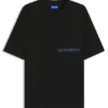 Ombré-logo T-shirt in cotton jersey