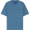 Ombré-logo T-shirt in cotton jersey
