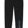 Ombré-logo tracksuit bottoms in cotton terry