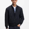 Onion-quilted jacket with water-repellent finish