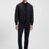 Onion-quilted jacket with water-repellent finish