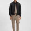 Onion-quilted jacket with water-repellent finish