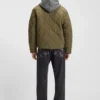 Onion-quilted jacket with water-repellent finish