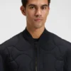 Onion-quilted jacket with water-repellent finish