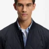 Onion-quilted jacket with water-repellent finish