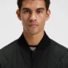 Onion-quilted jacket with water-repellent finish