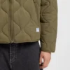 Onion-quilted jacket with water-repellent finish